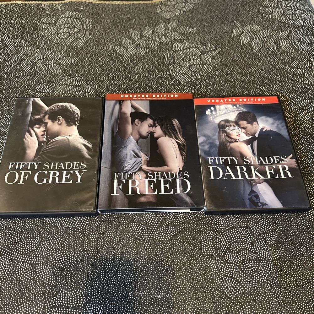 50 Shades Of Grey, Freed, And Darker Unrated Edition DVD 3 used